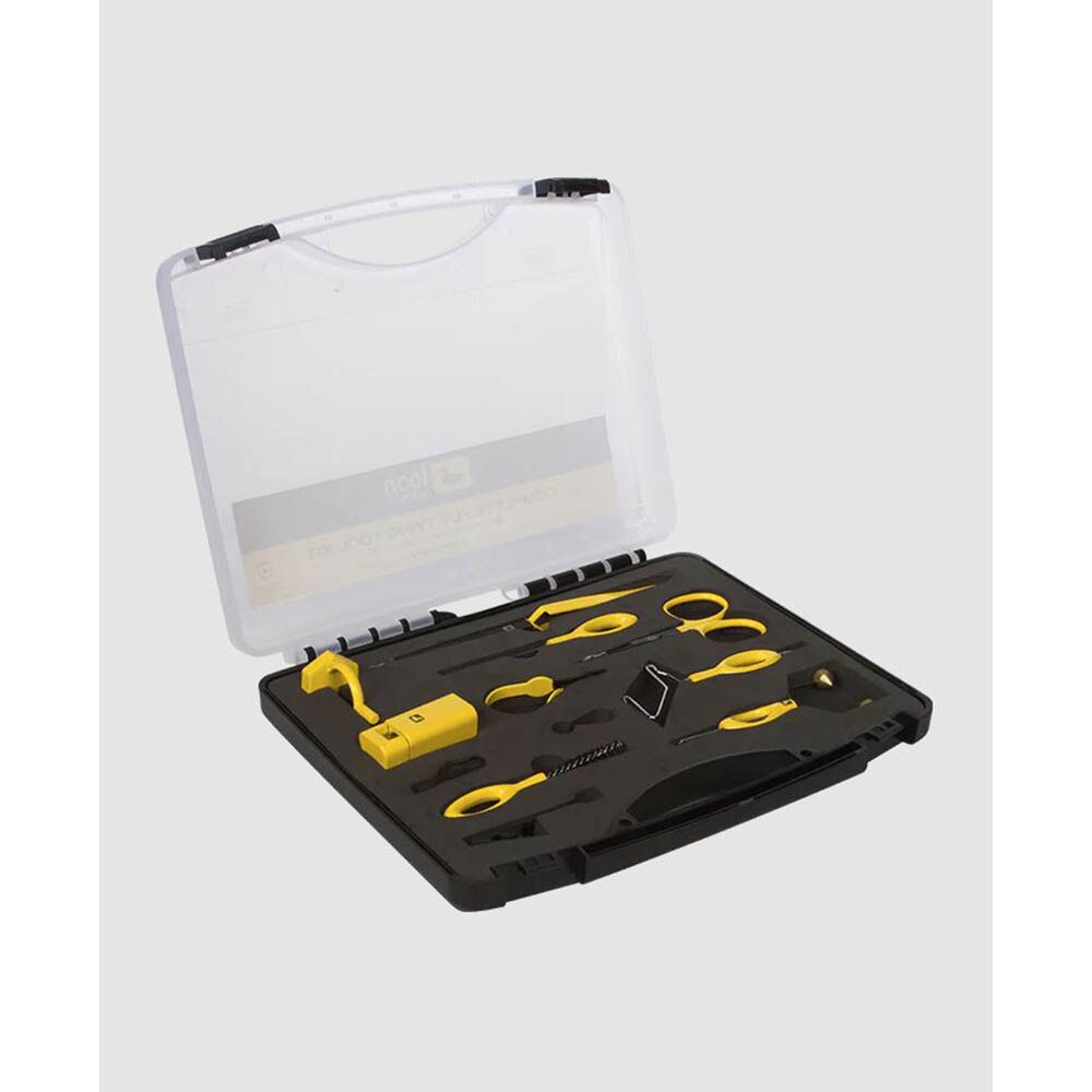 Loon Complete Fly Tying Tool Kit in Yellow